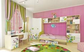 Детская комната Флёр (Белый/корпус Клен) в Ачинске - achinsk.katalogmebeli.com | фото 4