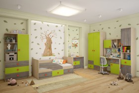 Детская комната Пуговка в Ачинске - achinsk.katalogmebeli.com | фото