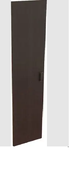 Дверь из ЛДСП к узкому стеллажу К-975. Ф Венге в Ачинске - achinsk.katalogmebeli.com | фото