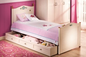 Кровать детская Балли 2-х уровневая (венге/белфорт) в Ачинске - achinsk.katalogmebeli.com | фото 4