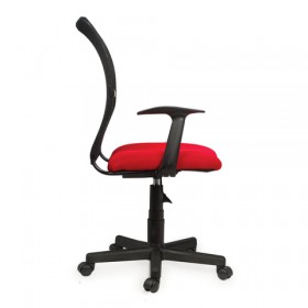 Кресло BRABIX Spring MG-307 (красно-черный) в Ачинске - achinsk.katalogmebeli.com | фото 3