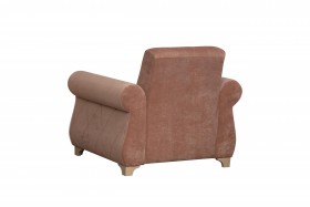 Кресло для отдыха "Порто" (велюр киви корица / микровельвет крем) в Ачинске - achinsk.katalogmebeli.com | фото 6