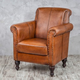 Кресло кожаное Лофт Чарльз в Ачинске - achinsk.katalogmebeli.com | фото 2