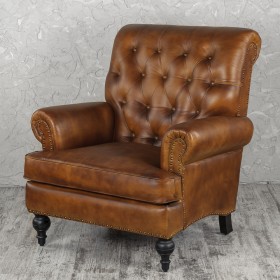 Кресло кожаное Чарльз в Ачинске - achinsk.katalogmebeli.com | фото