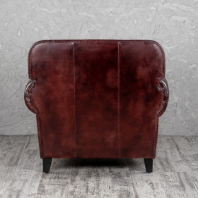 Кресло кожаное Элегант (Бордовый) в Ачинске - achinsk.katalogmebeli.com | фото 5