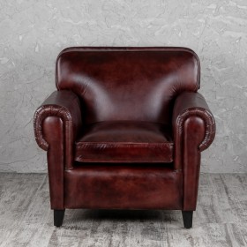 Кресло кожаное Элегант (Бордовый) в Ачинске - achinsk.katalogmebeli.com | фото 7