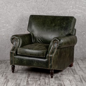 Кресло кожаное Лофт Аристократ (ширина 1070 мм) в Ачинске - achinsk.katalogmebeli.com | фото