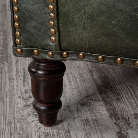 Кресло кожаное Лофт Аристократ (ширина 1070 мм) в Ачинске - achinsk.katalogmebeli.com | фото 3