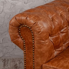 Кресло кожаное Лофт Честер (кожа буйвола) в Ачинске - achinsk.katalogmebeli.com | фото 5