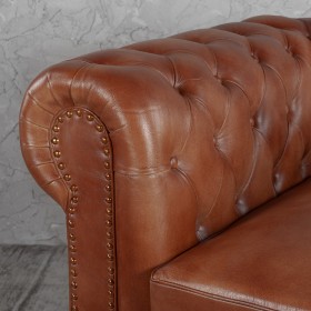 Кресло кожаное Лофт Честер (кожа) в Ачинске - achinsk.katalogmebeli.com | фото 3
