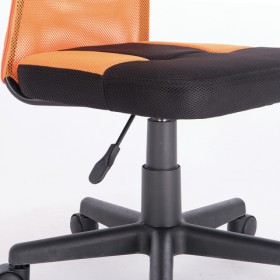 Кресло компактное BRABIX Smart MG-313 (черный, оранжевый) в Ачинске - achinsk.katalogmebeli.com | фото 5