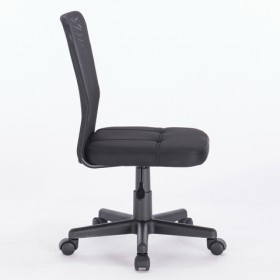 Кресло компактное BRABIX Smart MG-313 (черный) в Ачинске - achinsk.katalogmebeli.com | фото 2