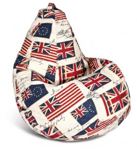 Кресло-мешок Британский Флаг в Ачинске - achinsk.katalogmebeli.com | фото