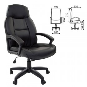 Кресло офисное BRABIX Formula EX-537 (черный) в Ачинске - achinsk.katalogmebeli.com | фото 1