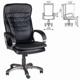 Кресло офисное BRABIX Omega EX-589 (черное) в Ачинске - achinsk.katalogmebeli.com | фото