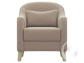 Кресло отдыха Комфорт-4 (бесцветный лак/CATANIA LATTE) в Ачинске - achinsk.katalogmebeli.com | фото 2