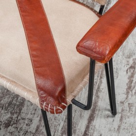 Кресло кожаное Лофт Честер (кожа) в Ачинске - achinsk.katalogmebeli.com | фото 4