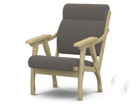 Кресло Вега-10 (бесцветный лак/ULTRA STONE) в Ачинске - achinsk.katalogmebeli.com | фото