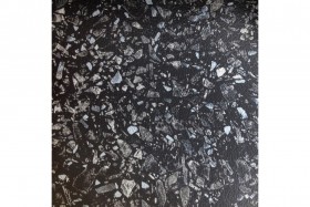 Кромка для столешницы с/к 3000*50мм (№ 21г черное серебро) в Ачинске - achinsk.katalogmebeli.com | фото