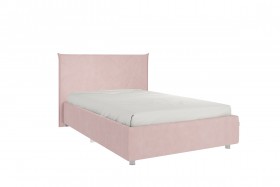Кровать 1,2 Квест с основанием (Нежно-розовый велюр) в Ачинске - achinsk.katalogmebeli.com | фото