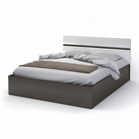 Кровать 1,4м Спальня Вегас (белый глянец) в Ачинске - achinsk.katalogmebeli.com | фото