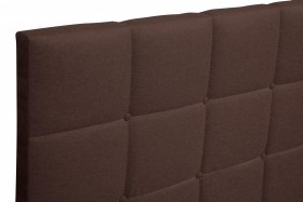 Кровать "Диана" ш. 1400 (Н=1010мм) (жаккард шоколад) в Ачинске - achinsk.katalogmebeli.com | фото 5