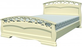 Кровать Грация-1 из массива сосны 1400*2000 Орех в Ачинске - achinsk.katalogmebeli.com | фото 21