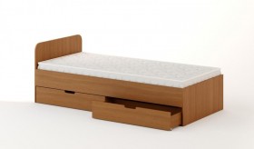 Кровать с ящиками 900 (Бук темный) в Ачинске - achinsk.katalogmebeli.com | фото