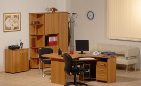 Мебель для персонала Рубин 42 Светлый миланский орех в Ачинске - achinsk.katalogmebeli.com | фото 2