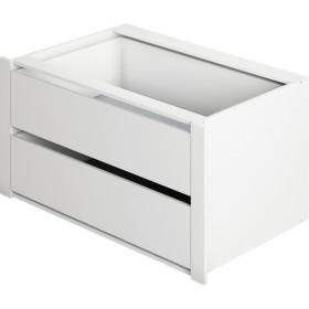 Модуль с ящиками для шкафа 600 Белый снег в Ачинске - achinsk.katalogmebeli.com | фото