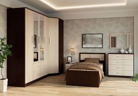Модульная спальня Фиеста в Ачинске - achinsk.katalogmebeli.com | фото 3