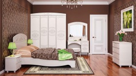 Модульная спальня Каролина в Ачинске - achinsk.katalogmebeli.com | фото