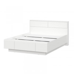 Модульная система "Одри" Кровать двойная (1,6х2,0) серия 3 Белый в Ачинске - achinsk.katalogmebeli.com | фото