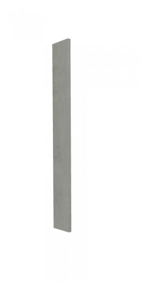 Панель торцевая ВПТ 400 Лофт (для шкафа торцевого верхнего) Бетон светлый в Ачинске - achinsk.katalogmebeli.com | фото