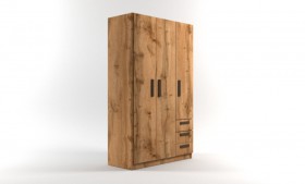 Шкаф 3-х створчатый с ящиками Шервуд (Дуб Вотан) в Ачинске - achinsk.katalogmebeli.com | фото