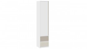 Шкаф для белья комбинированный «Сканди» Дуб Гарден/Белый/Глиняный серый в Ачинске - achinsk.katalogmebeli.com | фото