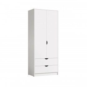 Шкаф для одежды 13.327 Уна (Белый) в Ачинске - achinsk.katalogmebeli.com | фото