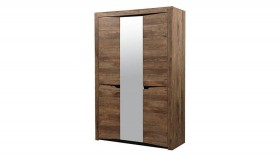 Шкаф для одежды "Лючия" (3-х дв.) (кейптаун/зеркало) в Ачинске - achinsk.katalogmebeli.com | фото