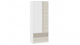 Шкаф для одежды комбинированный «Сканди» Дуб Гарден/Белый/Глиняный серый в Ачинске - achinsk.katalogmebeli.com | фото