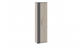 Шкаф для одежды «Нуар» тип 1 Фон серый/Дуб сонома в Ачинске - achinsk.katalogmebeli.com | фото