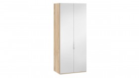 Шкаф для одежды с 2 зеркальными дверями «Эмбер» Яблоня Беллуно в Ачинске - achinsk.katalogmebeli.com | фото 1