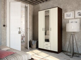 Шкаф-для одежды Трио в Ачинске - achinsk.katalogmebeli.com | фото