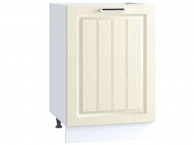 Шкаф нижний под мойку 500, ШНМ 500 (Клен кремовый/корпус белый) в Ачинске - achinsk.katalogmebeli.com | фото