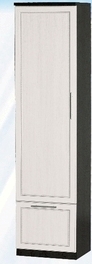 Шкаф средний с ящиком ДЛЯ ГОСТИНОЙ ШСЯ-450 Венге/Дуб выбеленный в Ачинске - achinsk.katalogmebeli.com | фото