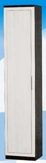 Шкаф высокий ДЛЯ ГОСТИНОЙ ШВ-450 Венге/Дуб выбеленный в Ачинске - achinsk.katalogmebeli.com | фото 1