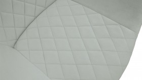 Стул «Дастин» К1С Белый/Велюр Confetti Silver в Ачинске - achinsk.katalogmebeli.com | фото 3
