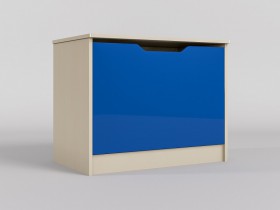 Ящик для игрушек Скай люкс (Синий/корпус Клен) в Ачинске - achinsk.katalogmebeli.com | фото